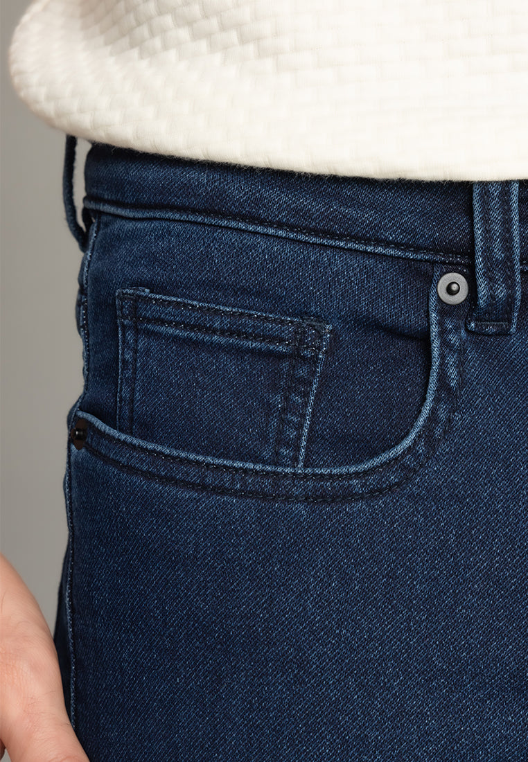 MOC - Celana Panjang Denim Pria Tumai - Blue