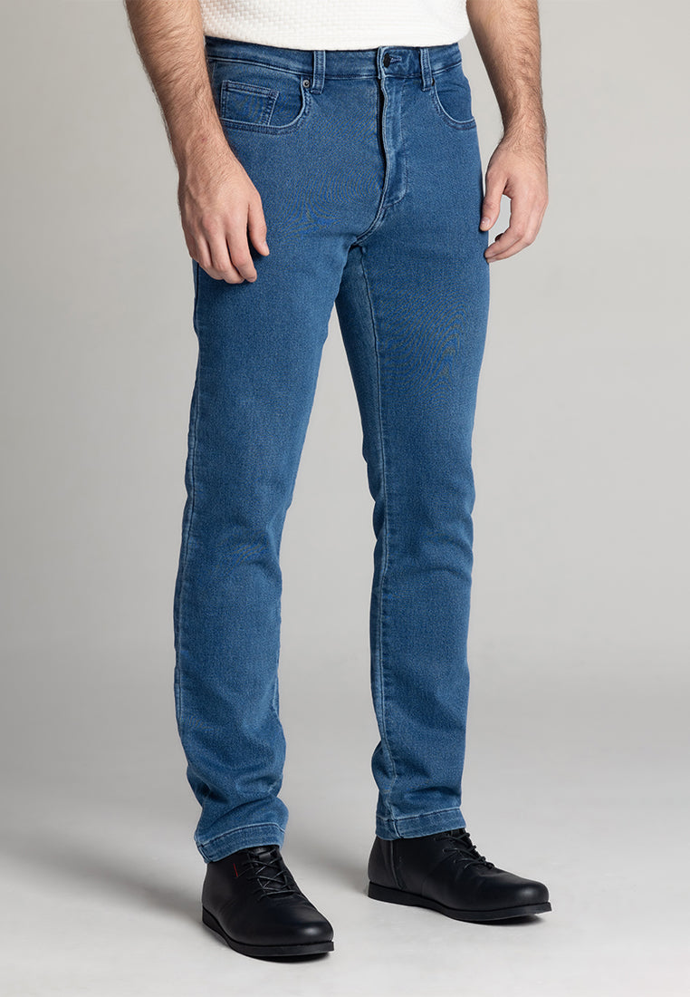 MOC - Celana Panjang Denim Pria Tumai - Light Blue