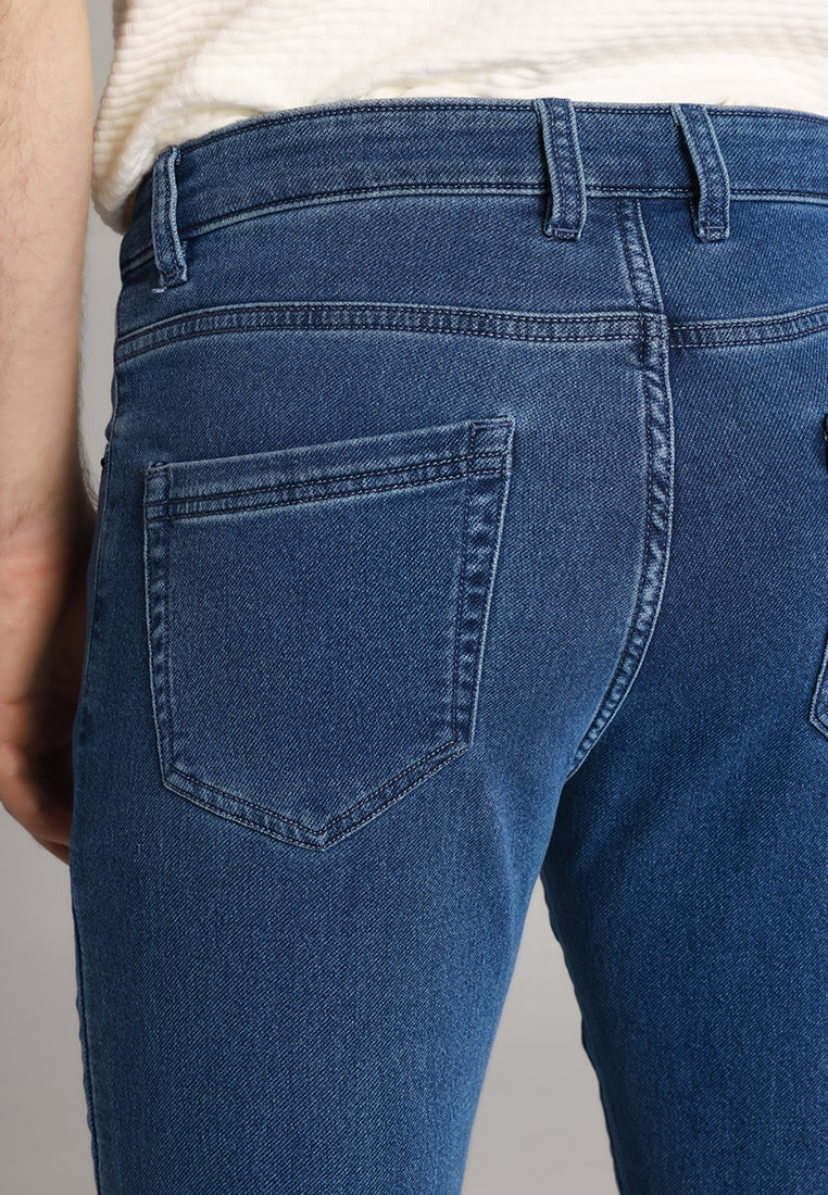 MOC - Celana Panjang Denim Pria Tumai - Light Blue