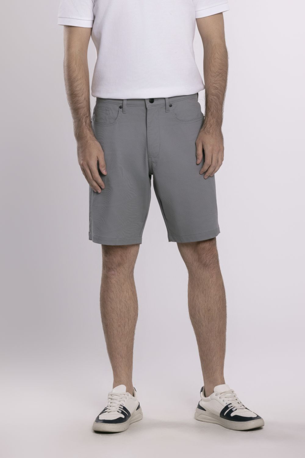 MOC - Celana Pendek Pria Bermuda Vincent - Light Grey