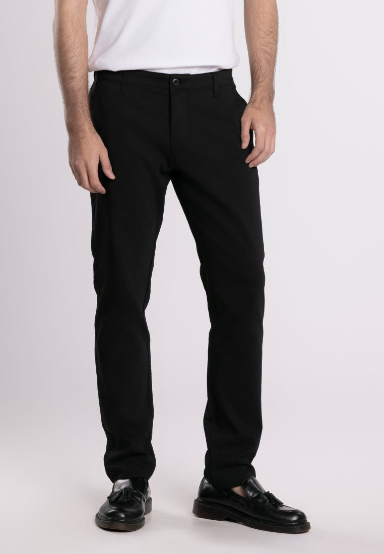 MOC - Celana Panjang Chinos Pria Yara - Black