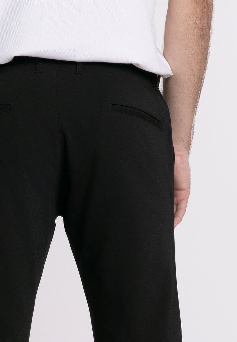 MOC - Celana Panjang Chinos Pria Yara - Black