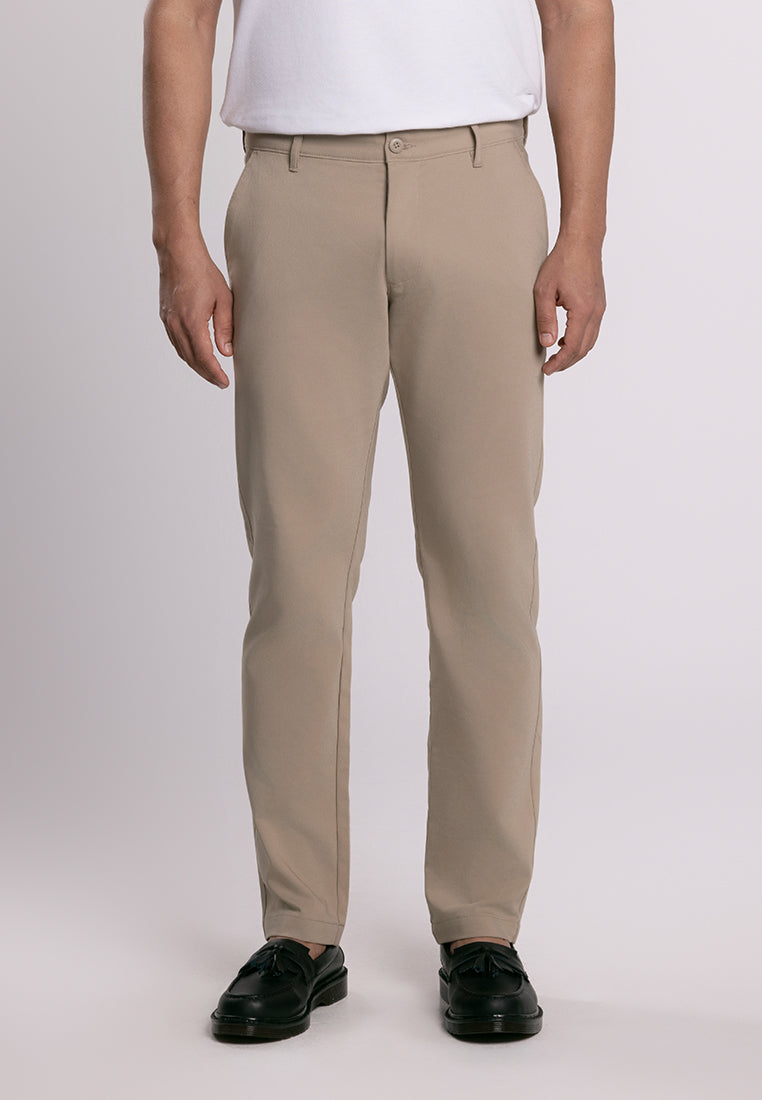 MOC - Celana Panjang Chinos Pria Yara - Khaki