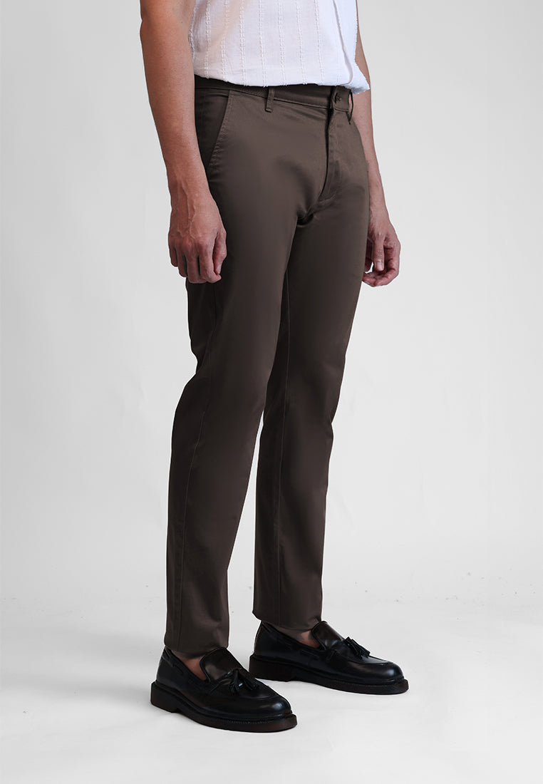 MOC Celana Panjang Chinos Pria POTTER - BROWN