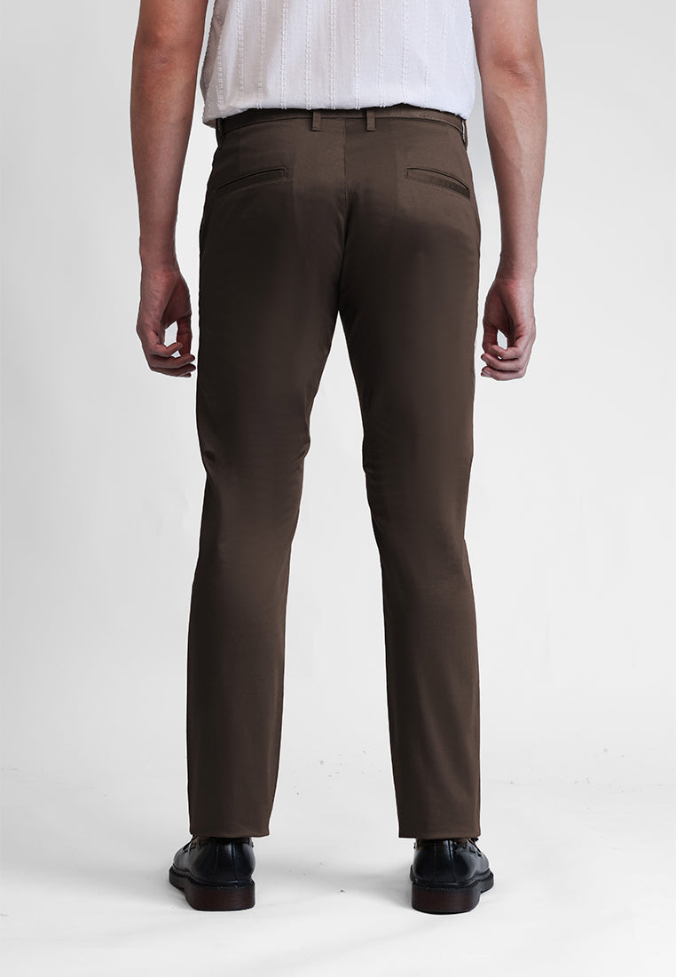 MOC Celana Panjang Chinos Pria POTTER - BROWN