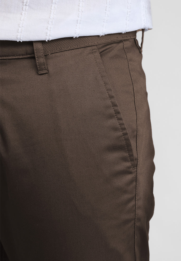 MOC Celana Panjang Chinos Pria POTTER - BROWN