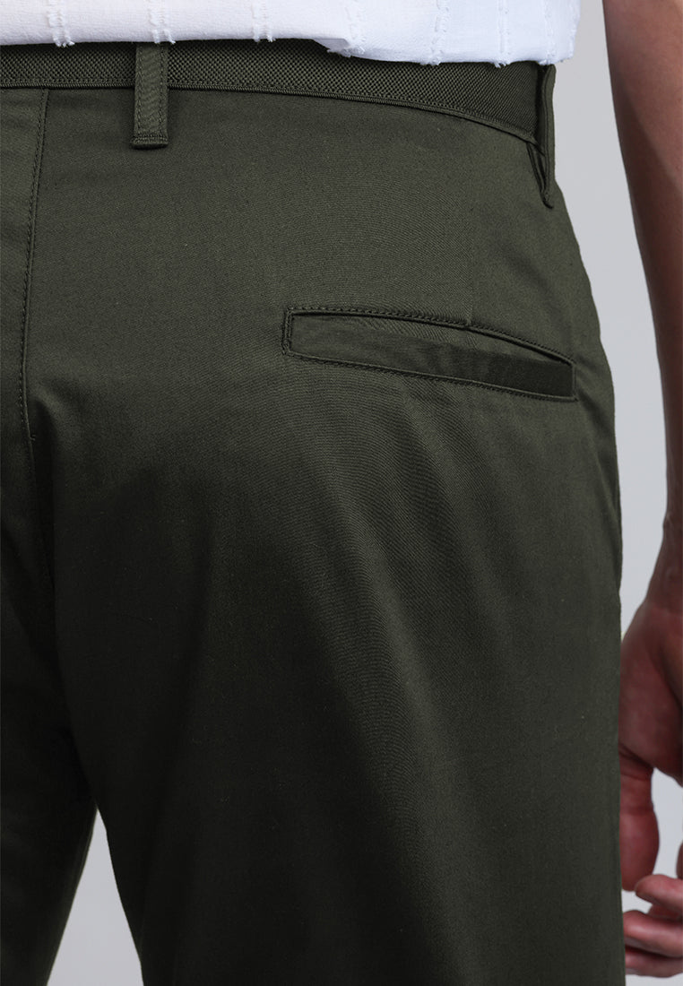 MOC Celana Panjang Chinos Pria POTTER - OLIVE