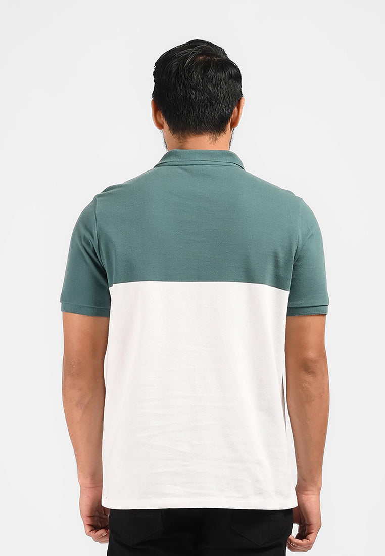 MOC Kaos Polo Lengan Pendek Pria Sergio - Green