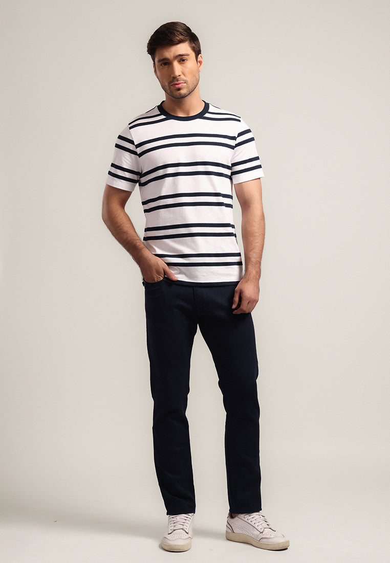 MOC Kaos Lengan Pendek Pria Matias - Navy