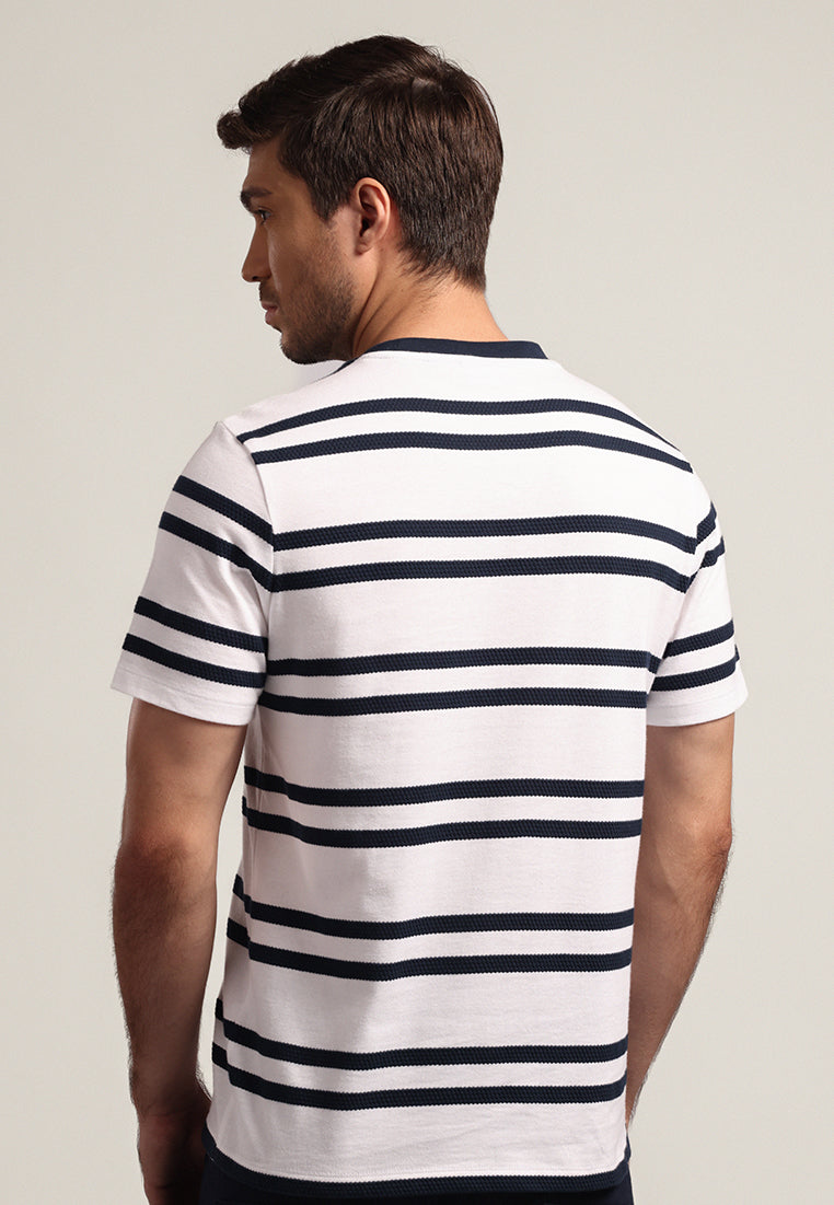 MOC Kaos Lengan Pendek Pria Matias - Navy