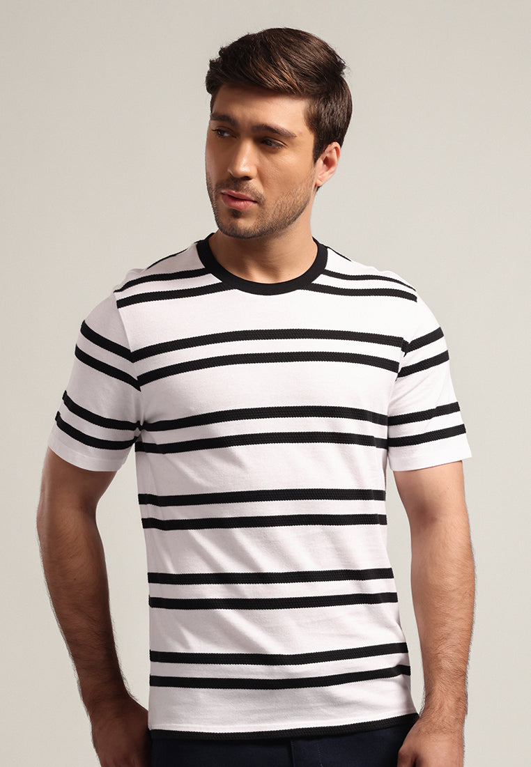 MOC Kaos Lengan Pendek Pria Matias - Black