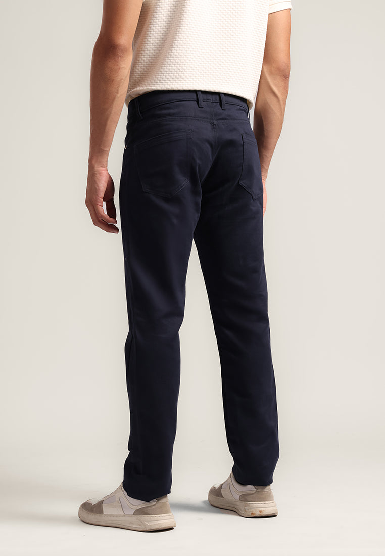 MOC - Celana Panjang Polos Pria Xander - Navy