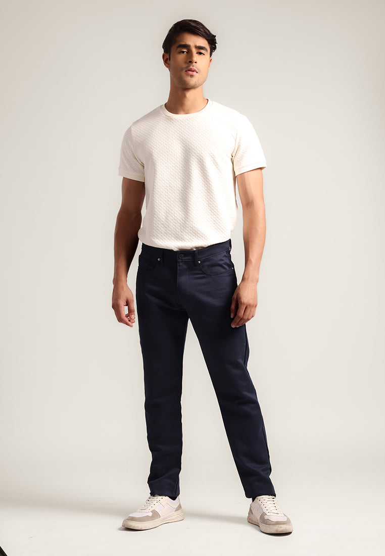 MOC - Celana Panjang Polos Pria Xander - Navy