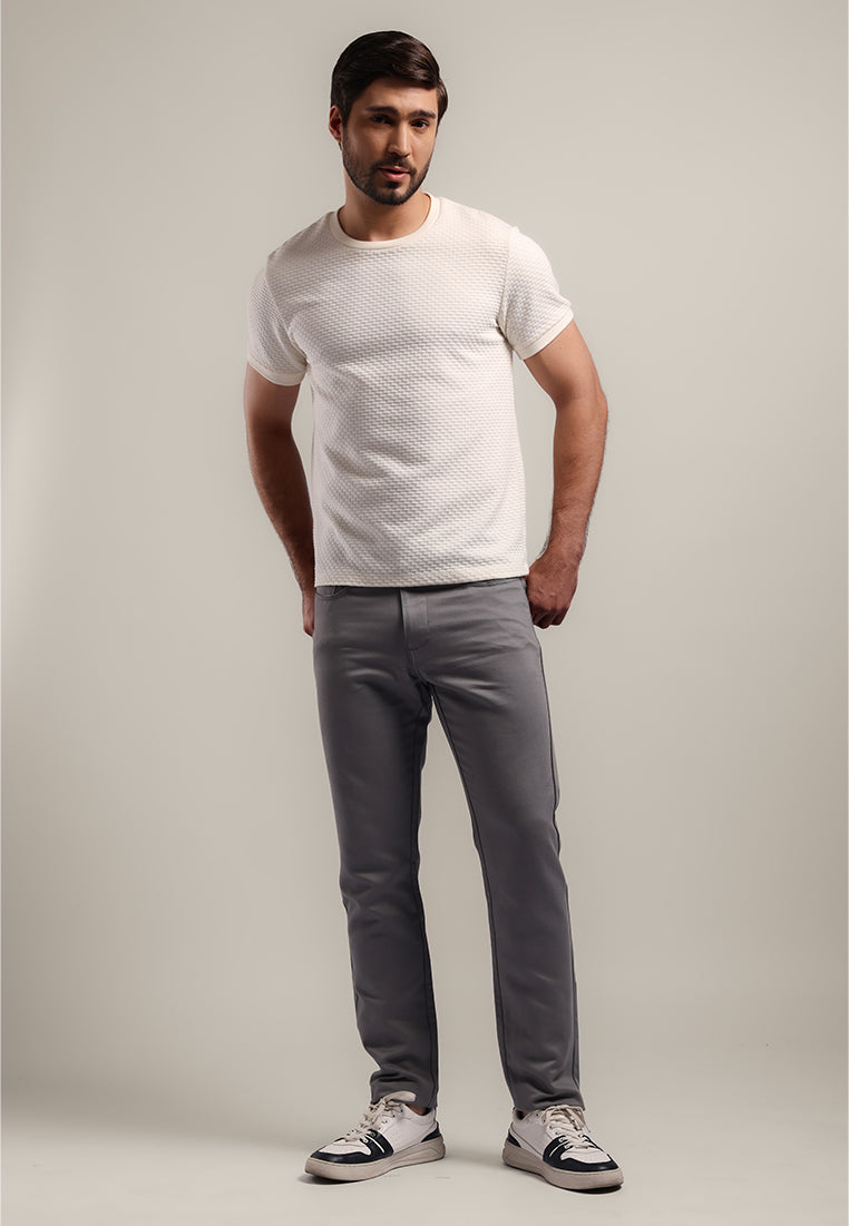 MOC - Celana Panjang Polos Pria Xander - Grey