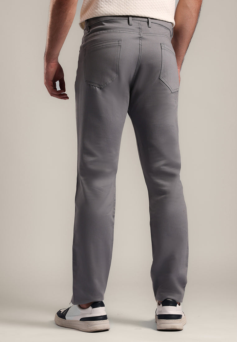 MOC - Celana Panjang Polos Pria Xander - Grey