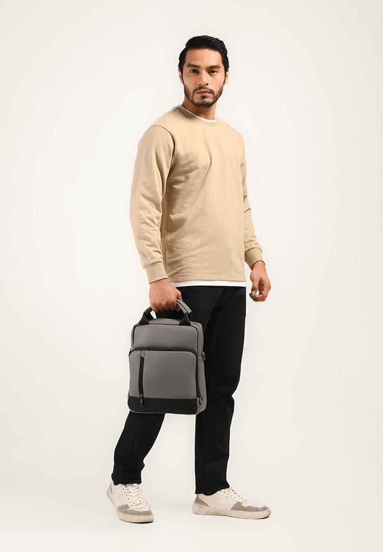 MOC Sweater Knitwear Cameron-Beige