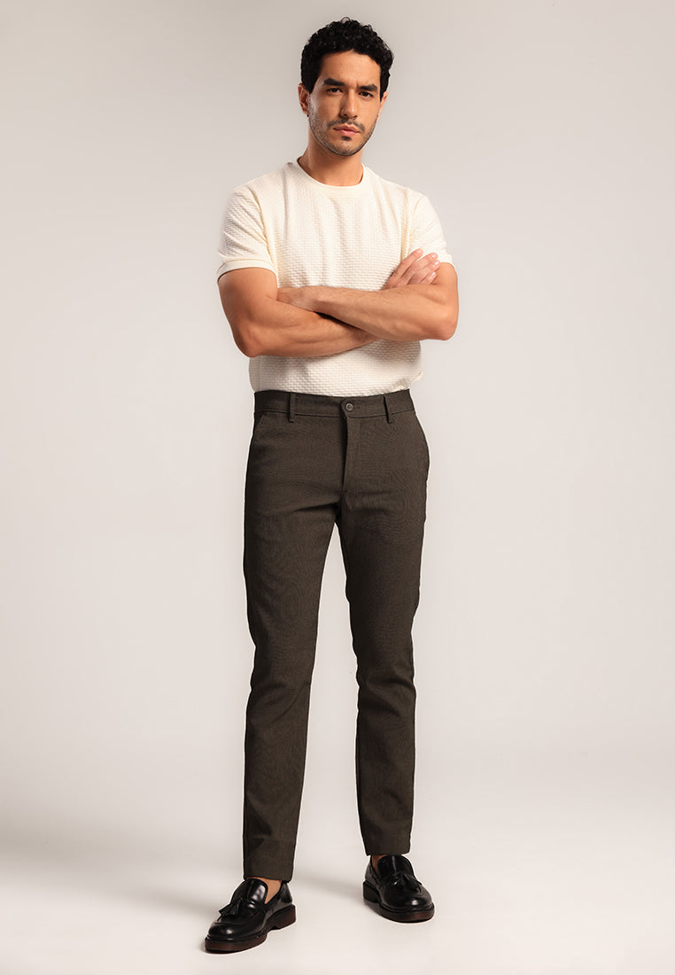 MOC Celana Panjang Chinos Pria THOMPSON - OLIVE
