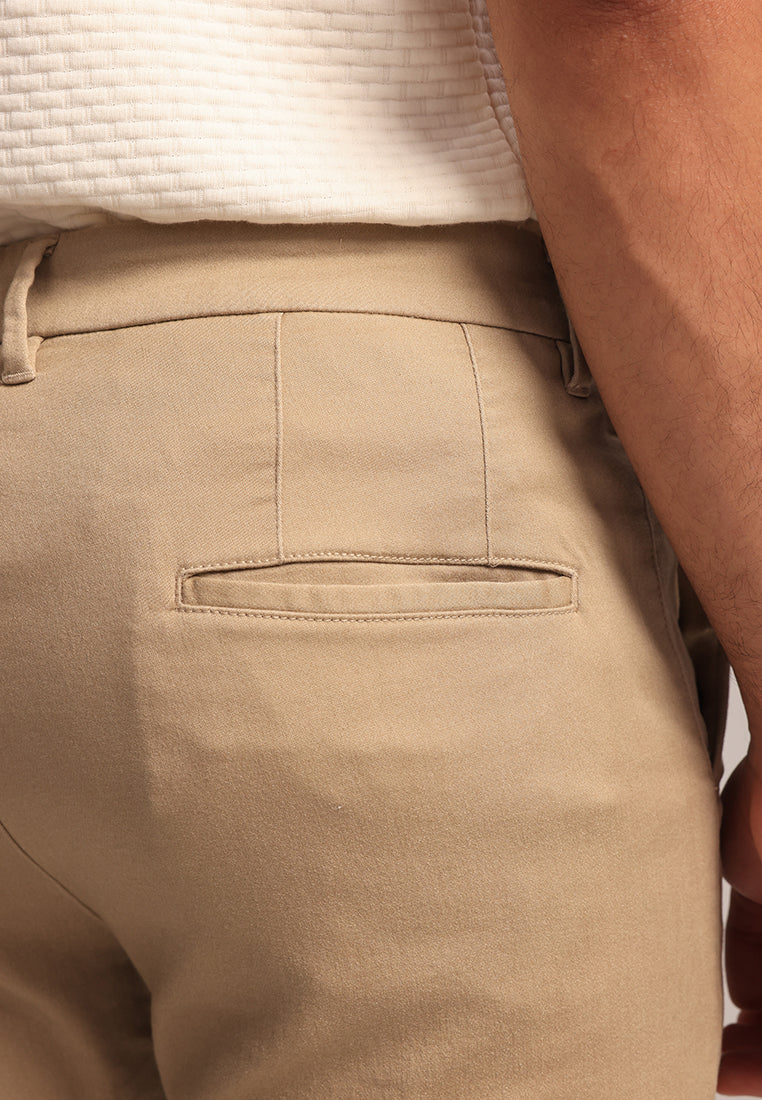 MOC - Celana Panjang Chinos Pria Joseph - Beige