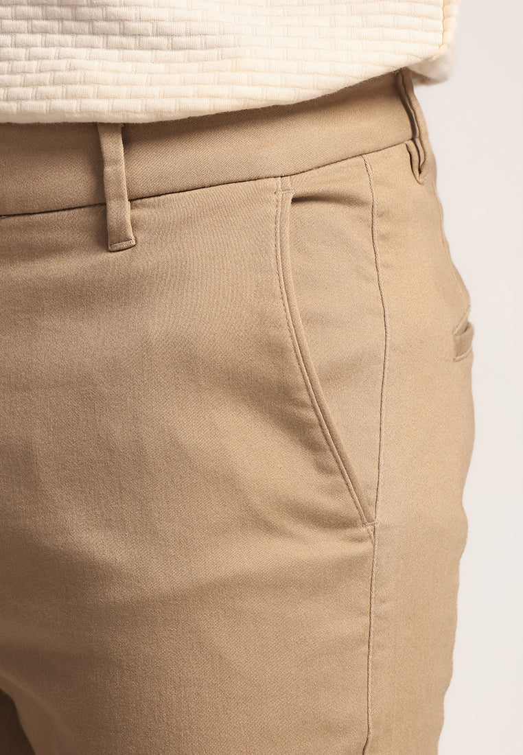 MOC - Celana Panjang Chinos Pria Joseph - Khaki