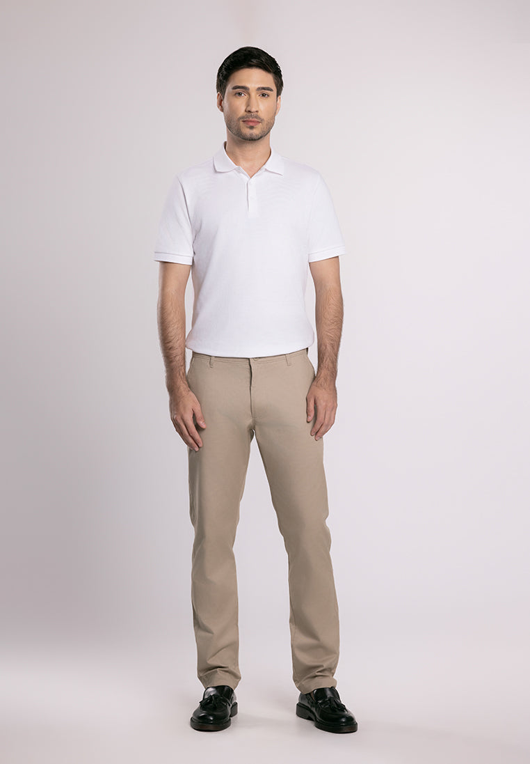 MOC - Celana Panjang Chinos Pria Oswald - Khaki