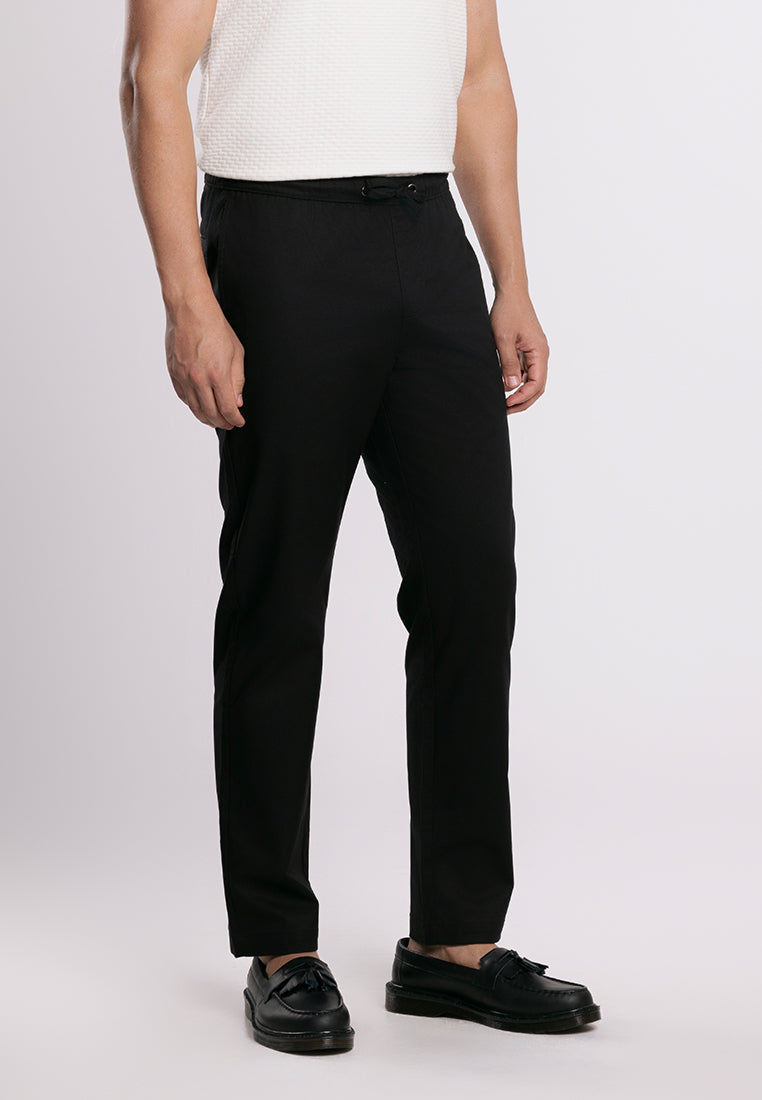 MOC Celana Panjang Chinos Pria Zack - Black