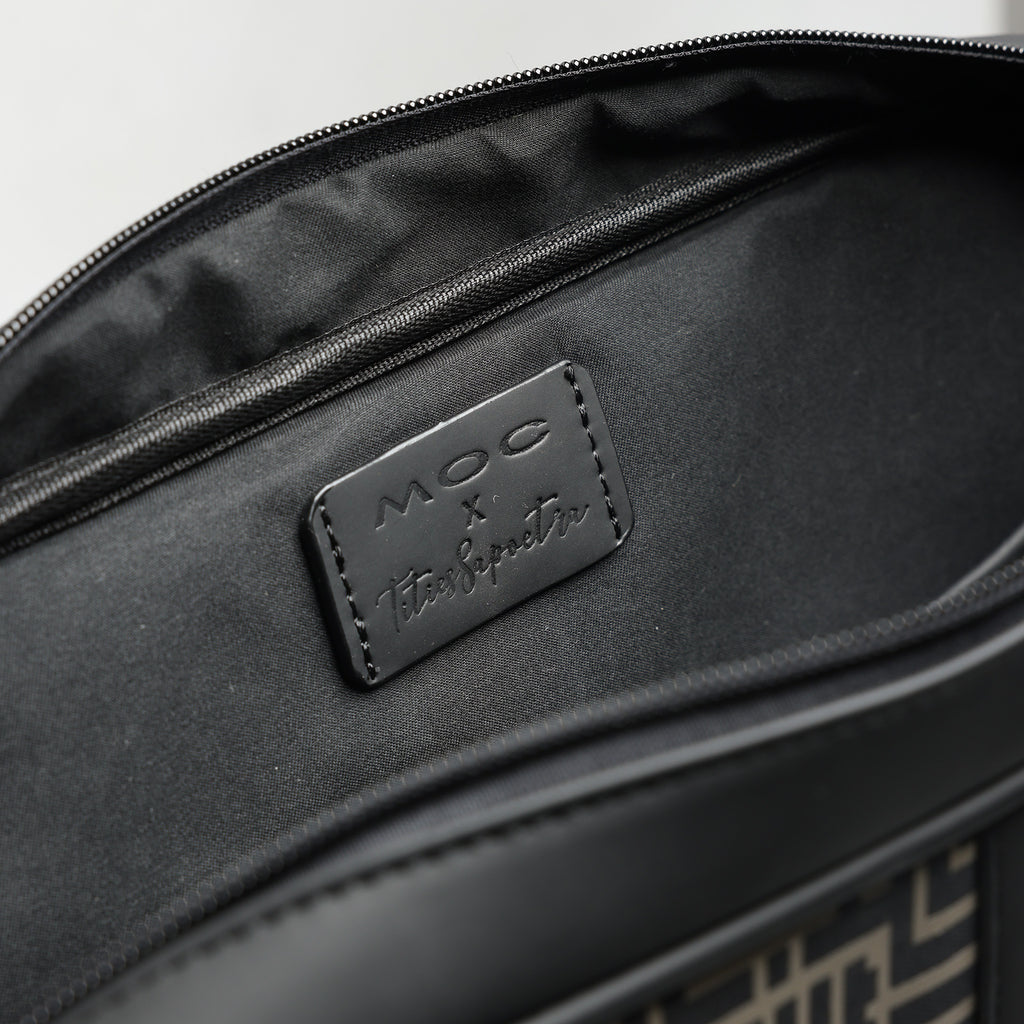 MOC x Tities Sapoetra Laptop Bag Damian - Black
