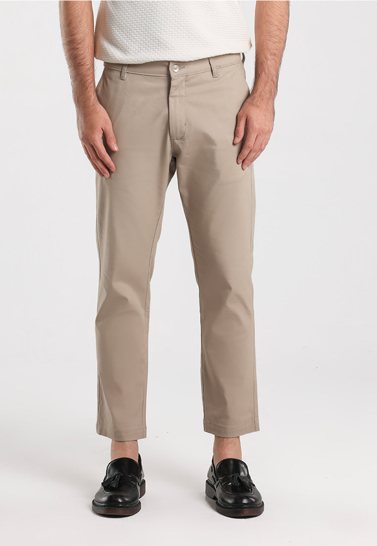 MOC - Celana Panjang Chinos Pria Wallsie - Beige