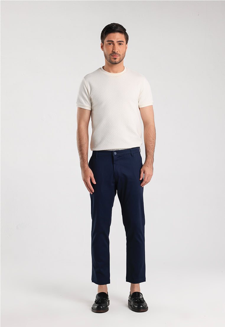 MOC - Celana Panjang Chinos Pria Wallsie - Navy