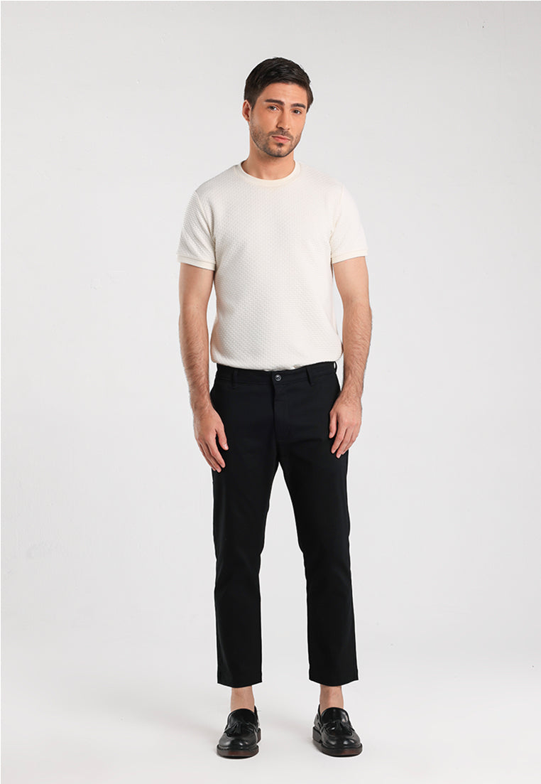 MOC - Celana Panjang Chinos Pria Wallsie - Black