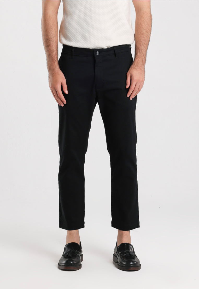 MOC - Celana Panjang Chinos Pria Wallsie - Black