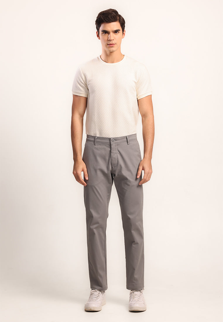 MOC - Celana Panjang Chinos Pria Zoe - Grey