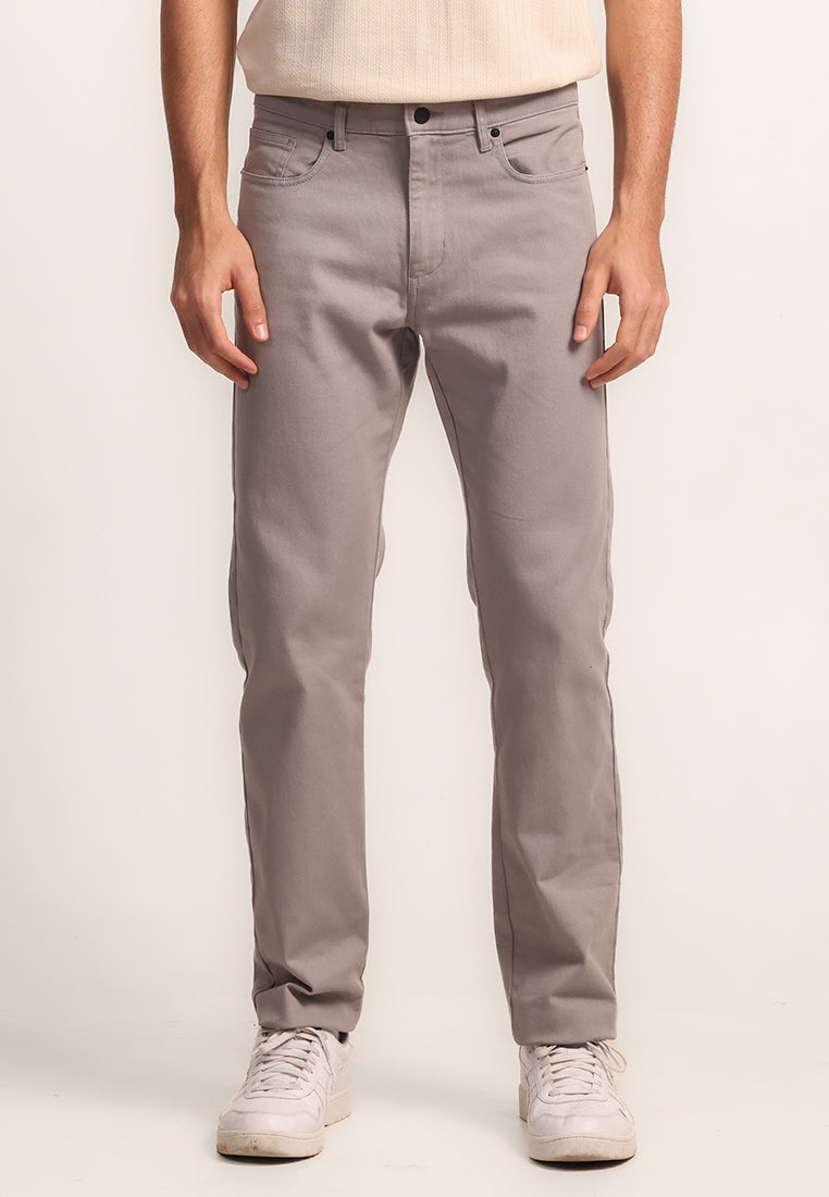 MOC - Celana Panjang Pria Willy - Grey