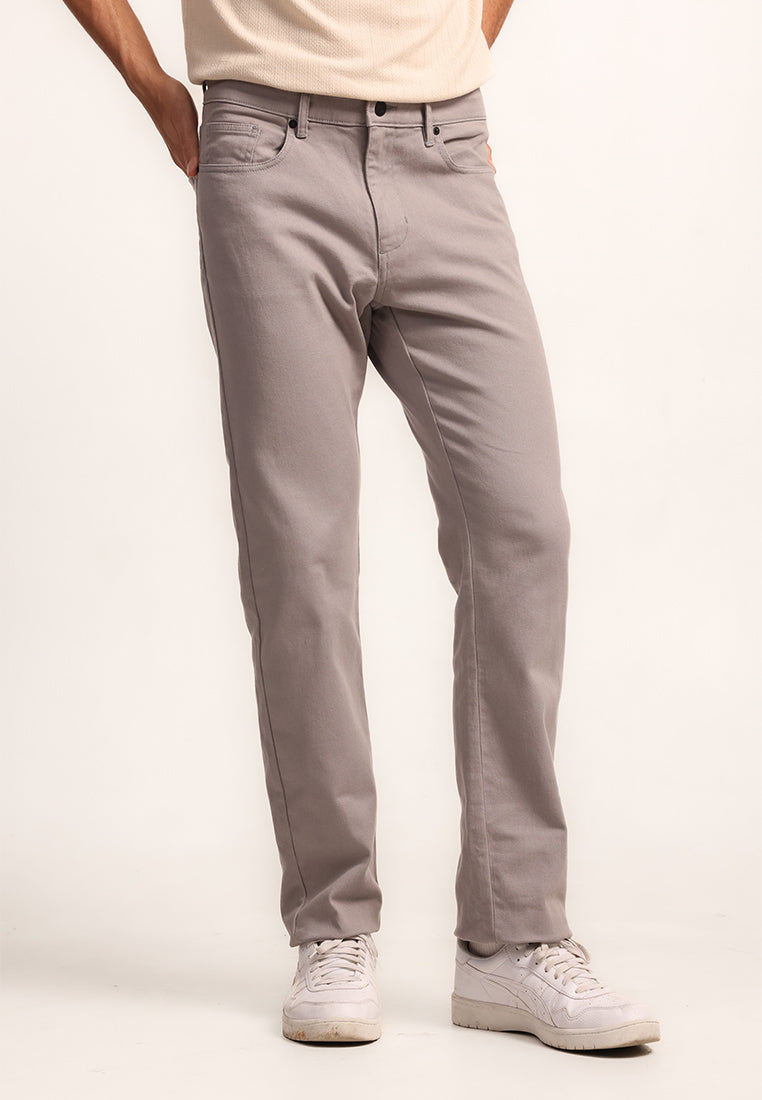 MOC - Celana Panjang Pria Willy - Grey