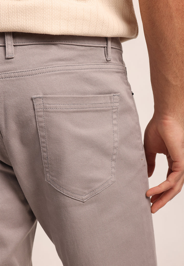 MOC - Celana Panjang Pria Willy - Grey