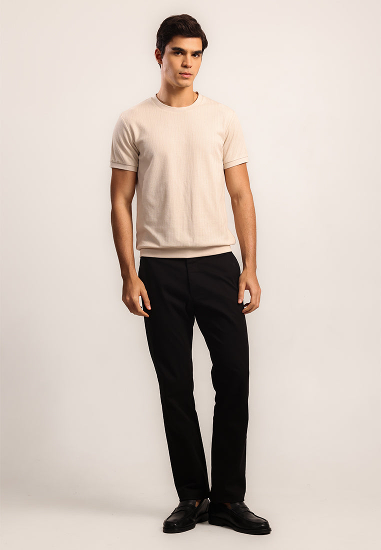 MOC - Kaos Lengan Pendek Pria Balde - Beige Light