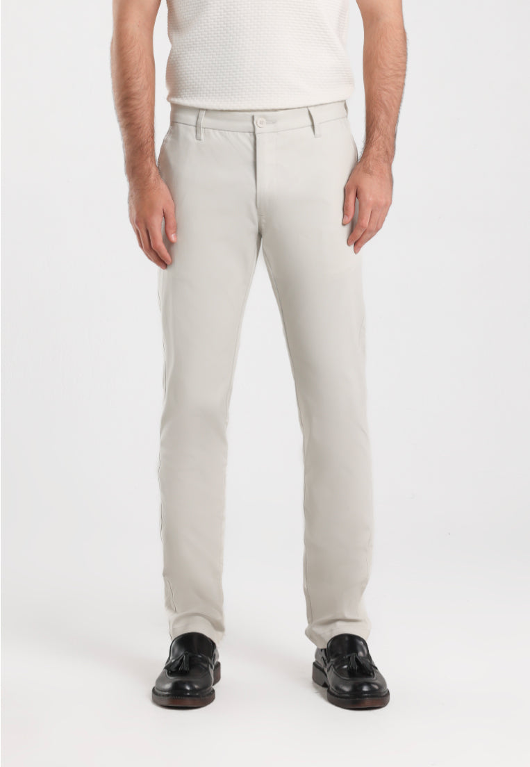 MOC - Celana Panjang Chinos Pria Renviggo - Light Khaki