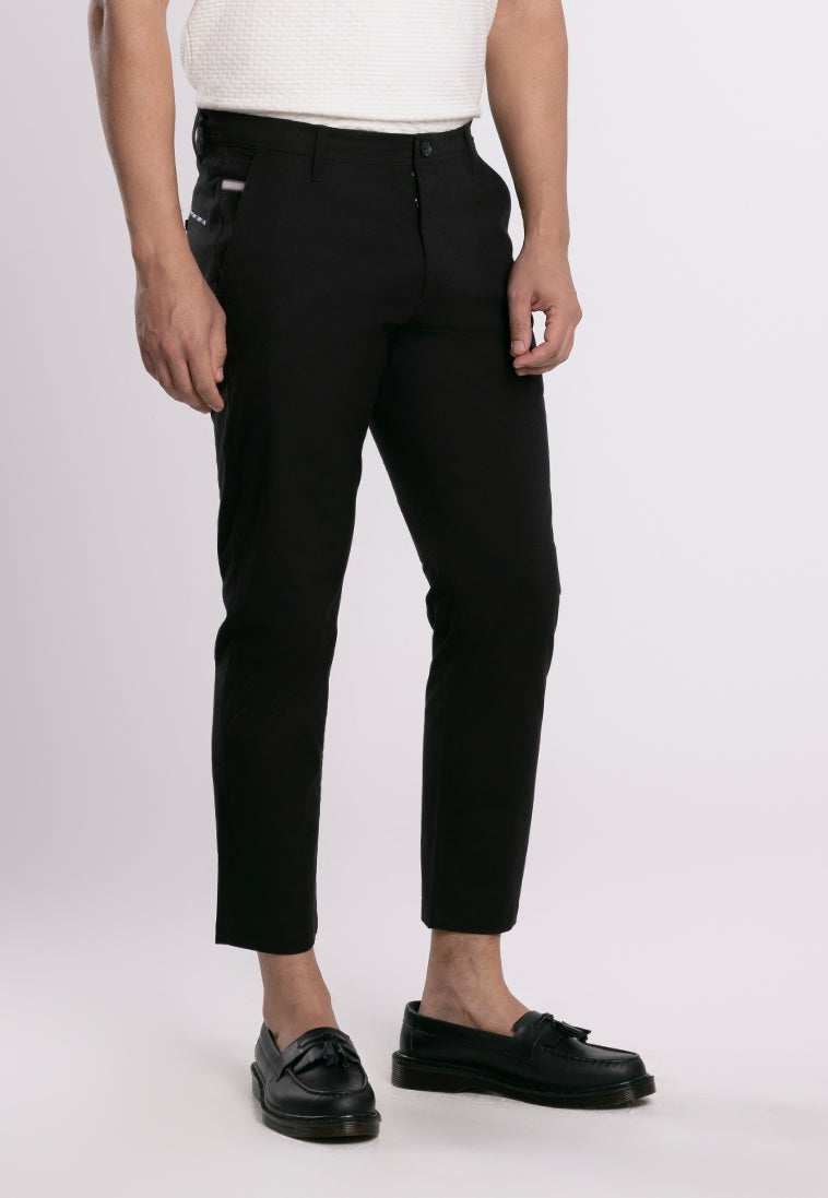 MOC Celana Panjang Ankle Pants Pria Rory B - Black
