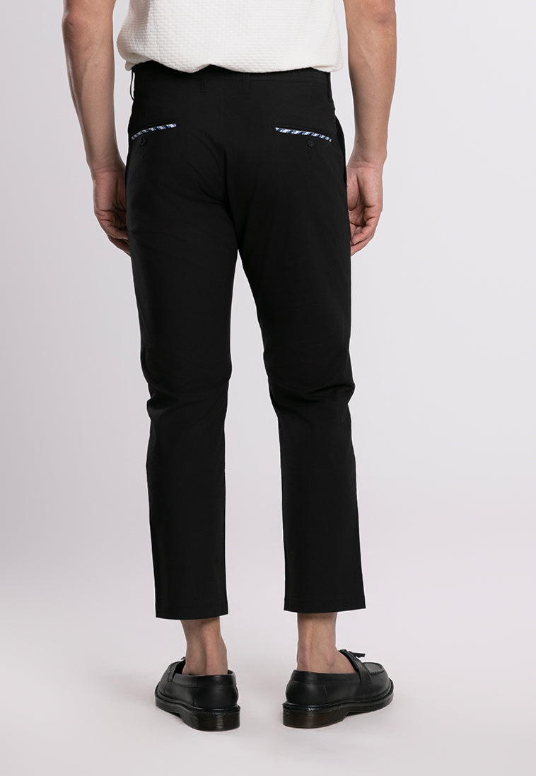 MOC Celana Panjang Ankle Pants Pria Rory B - Black