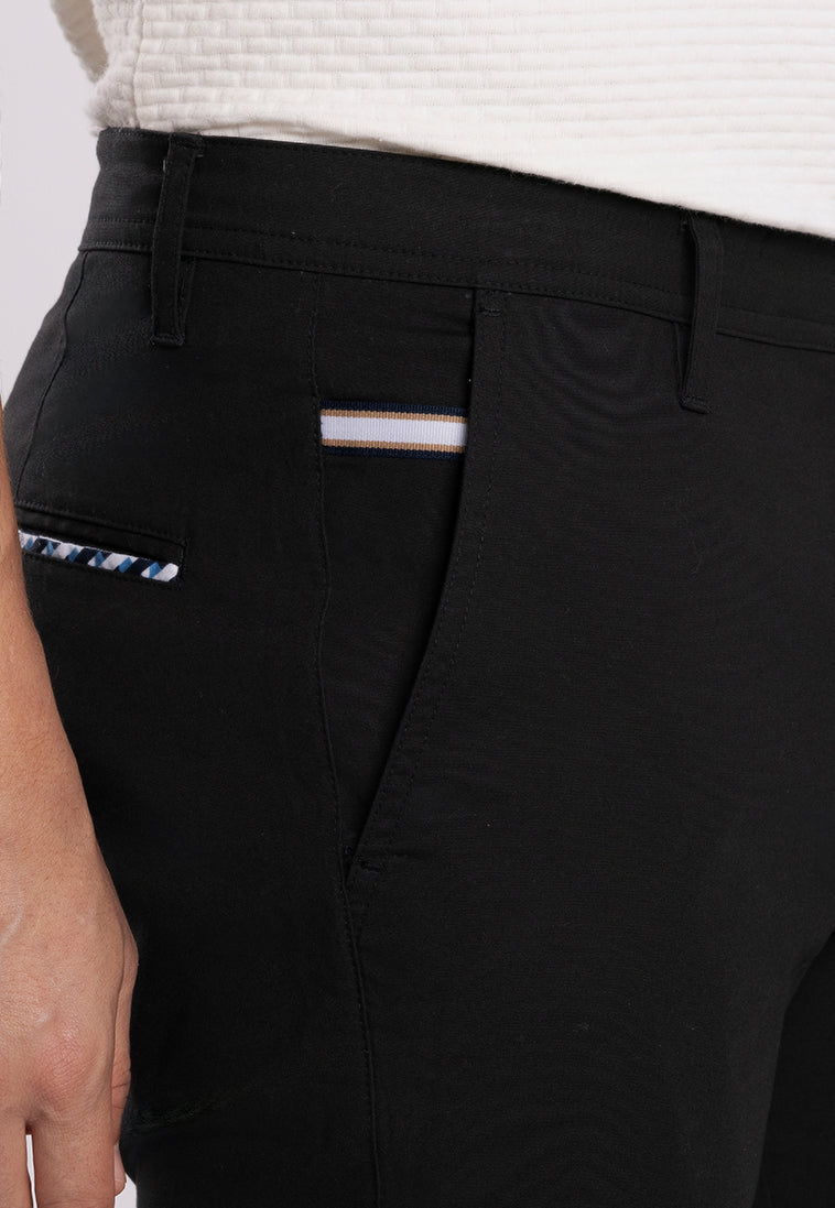 MOC Celana Panjang Ankle Pants Pria Rory B - Black