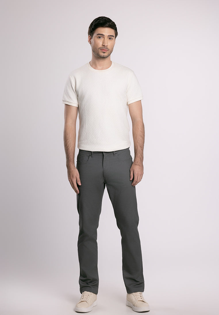 MOC - Celana Panjang Denim Pria Vitus - Grey