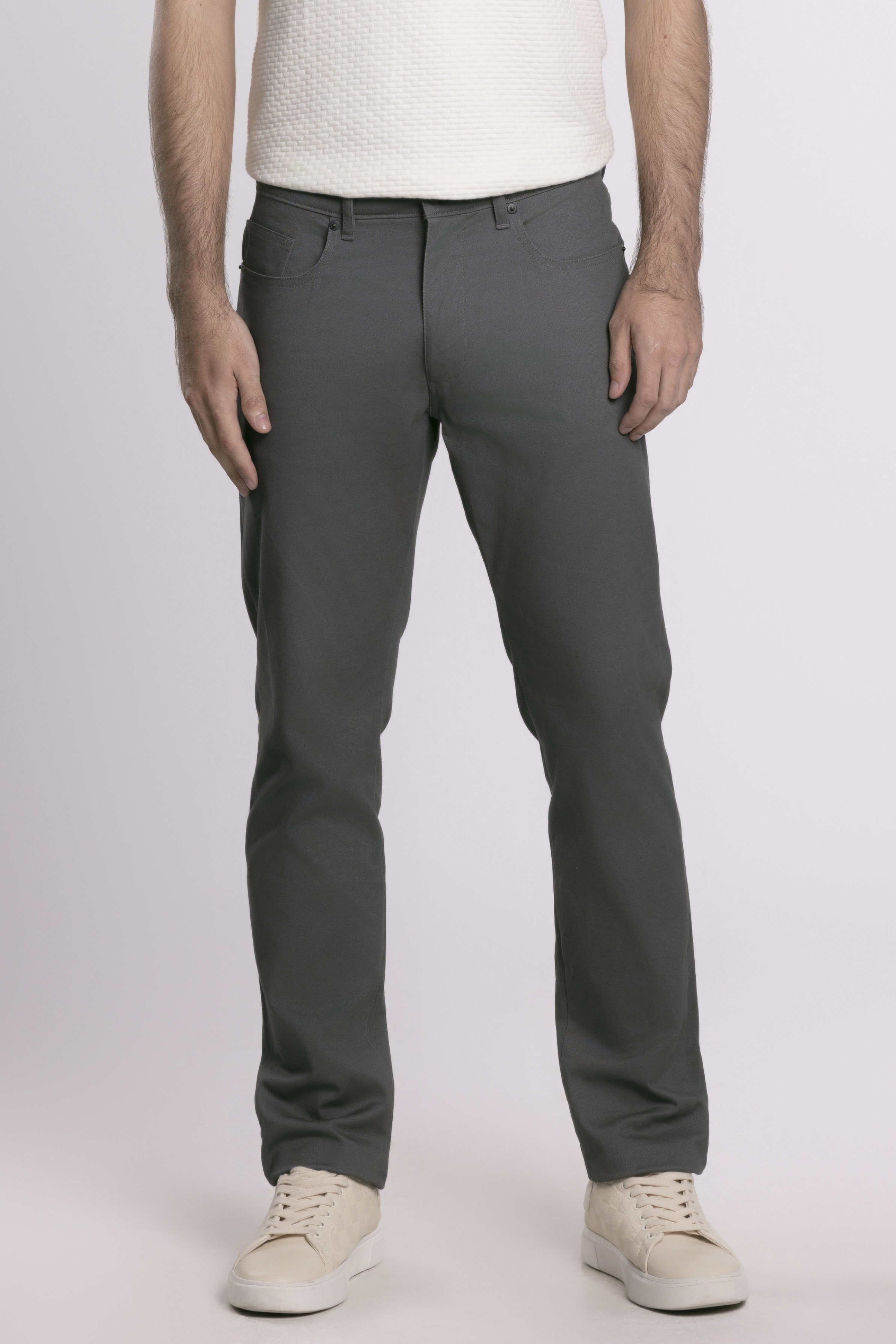 MOC - Celana Panjang Denim Pria Vitus - Grey