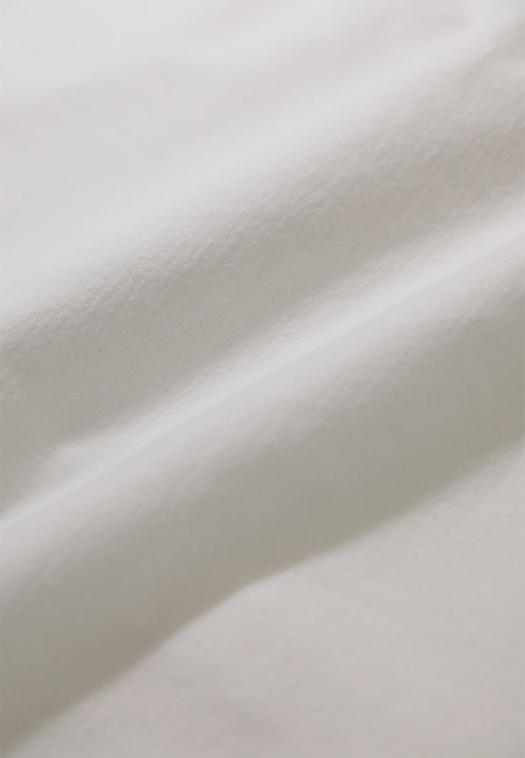 MOC Kemeja Lengan Pendek Pria Ehno - White