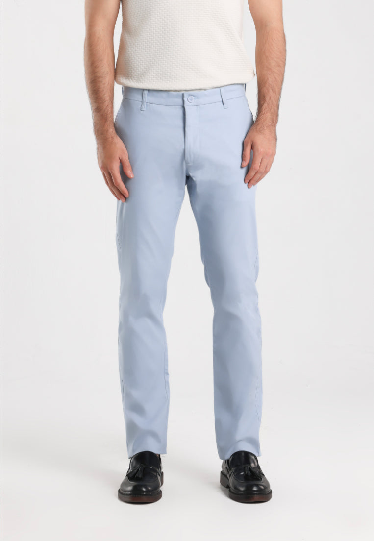 MOC - Celana Panjang Chinos Pria Renviggo - Light Blue