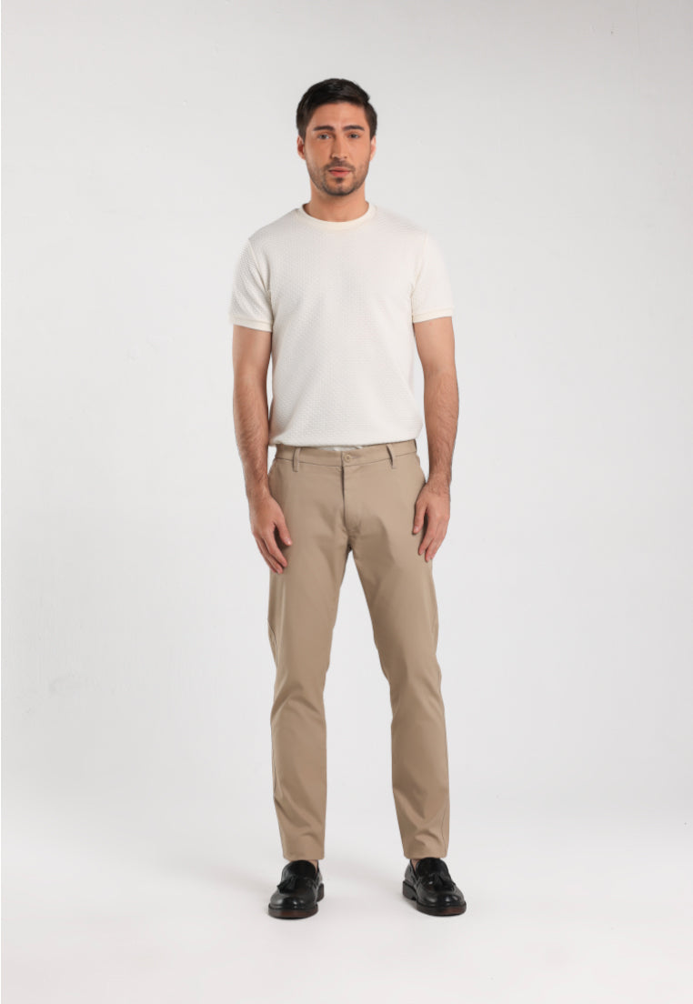 MOC - Celana Panjang Chinos Pria Renviggo - Khaki