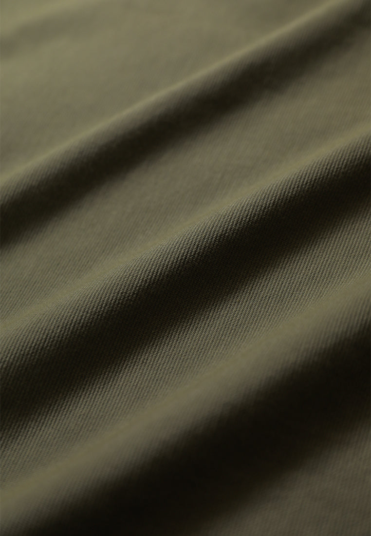 MOC - Kaos Polo Pria Lengan Pendek Davidde - Olive