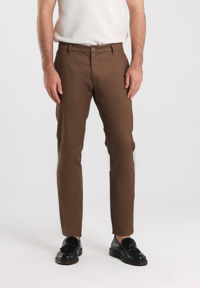 MOC - Celana Panjang Chinos Pria Renviggo - Brown
