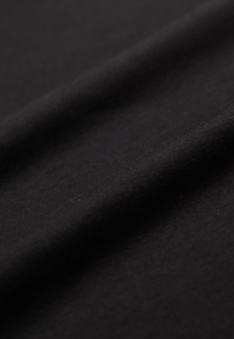 MOC - Kaos Polo Pria Lengan Pendek Ciro - Black