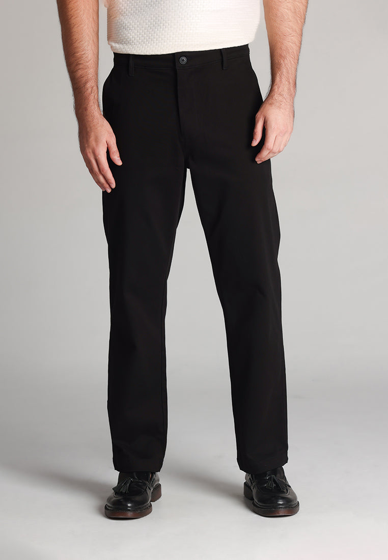 MOC - Celana Panjang Chinos Pria Ward - Black