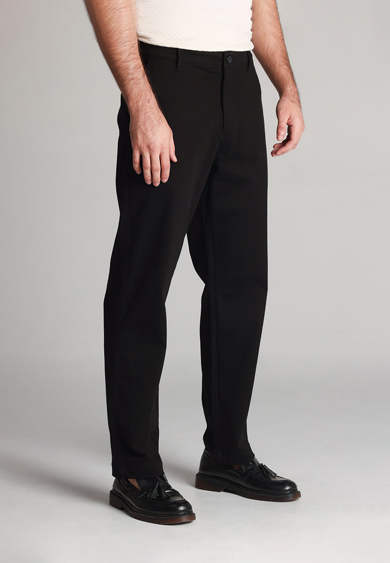MOC - Celana Panjang Chinos Pria Ward - Black