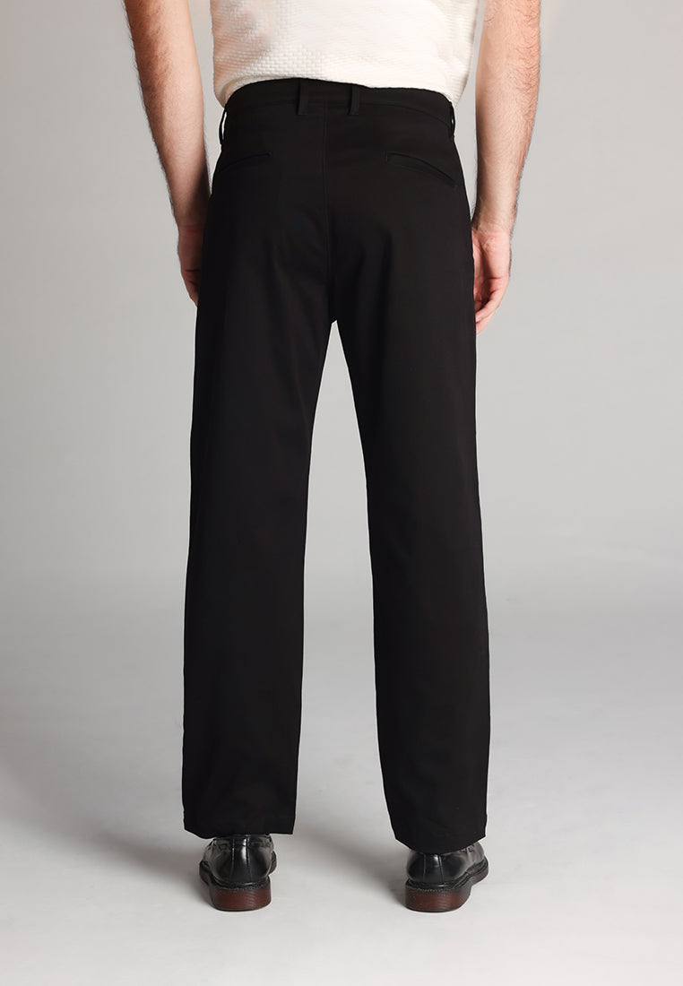 MOC - Celana Panjang Chinos Pria Ward - Black